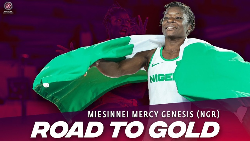Miesinnei GENESIS ( NGR), Road to 55 KG Gold, Women s Wrestling, Senior African