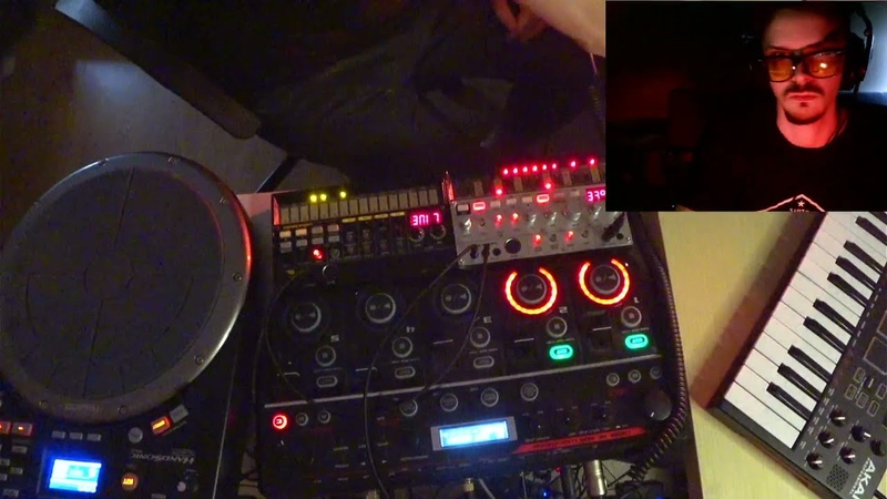 8 минут электронного кайфа, Volca BASS + Boss RC