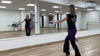 ТАНЦЕВАЛЬНЫЕ СВЯЗКИ BELLYDANCE #4урок Восточные танцы для начинающих