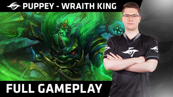 Dota 2, Team Secret Puppey Plays Wraith King, Ranked MMR