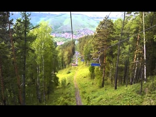 Канатно-кресельная дорога “Бобровый лог“ в Красноярске