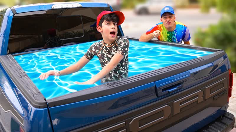 Jason Alex Truck Pool Party