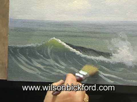 Oil Painting Lesson Wilson Bickford Ocean