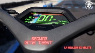 SEGWAY GT2 LA MEILEUR 52 VOLTS AU MONDE !