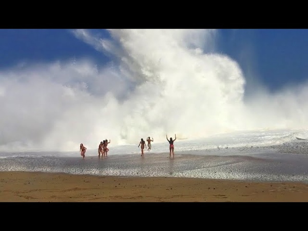 Top 10 Unexpected Wave Compilation, People Slammed By Massive