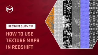 #RedshiftQuickTip 9: How to use Texture Maps