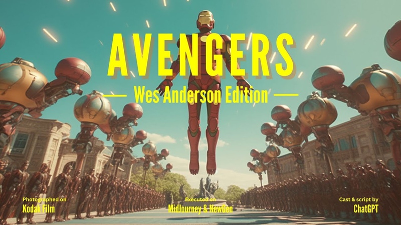 Avengers by Wes Anderson
