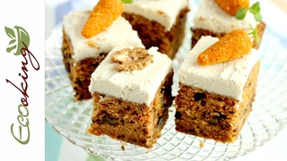 Потрясающий Морковный пирог мягкий и влажный / vegan (постный) gluten free