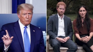Trump: 'I'm not a fan' of Meghan Markle and I wish Harry 'good luck'