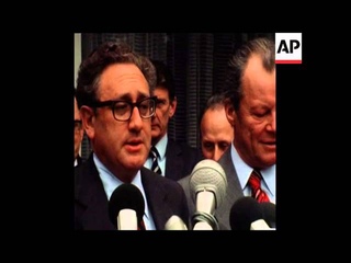 SYND 4-3-74 BRANDT AND KISSINGER STATEMENT AFTER TALKS
