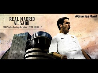 Raúl regresa al Bernabéu / Raúl returns to the Bernabéu - #GraciasRaúl