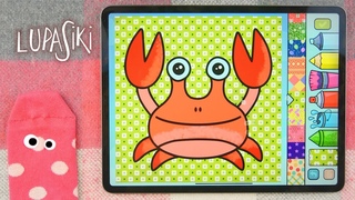 LUPASIKI - Drawing and Coloring the CRAB