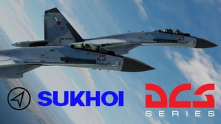 DCSWorld. Paired aerobatics of Su35S.