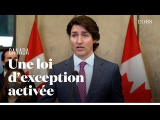 Face au Convoi de la libert au Canada, Trudeau invoque la loi sur les mesures d'urgence
