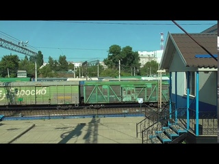Прибытие на станцию Лиски, на поезде 028Ч “Таврия“ Москва-Симферополь.