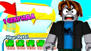 НУБ УКРАЛ ЧИТЕРСКИХ ПЕТОВ И ПРОКАЧАЛСЯ ЗА СЕКУНДУ В PET SIMULATOR X В РОБЛОКС! ROBLOX