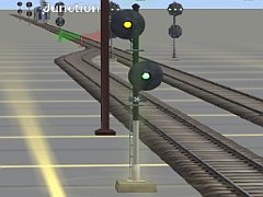SL3 SL 2-Head(a) LPI Staggered Head (Inverted) Signal 17-foot RRS Supersignal