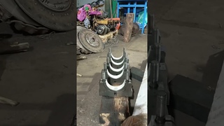 Уложим коленвал в блок.. КамАЗ Сборка мотора