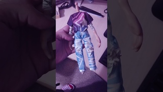 МОЯ ПЕРВАЯ КУКЛА!!!!|Леплю @yaryart !!!! #shortvideos #полимернаяглина #doll