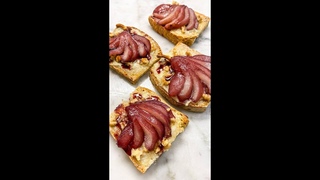 CROSTINI DA URLO  CON PERE GORGONZOLA E NOCI #Shorts