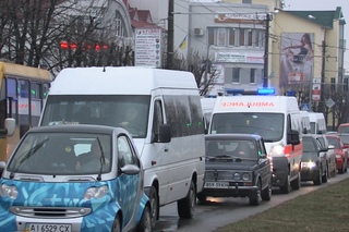 Розбірки маршрутчиків призвели до заторів в центрі міста
