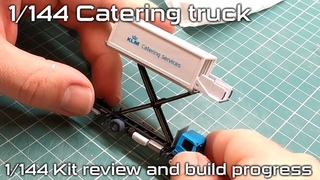 Rocast Models - 1/144 Catering truck Mallaghan CT6000 Kit review and build project.