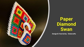 Paper Diamond Swan