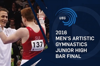 2016 Junior High Bar final European Championships - Bern (SUI)