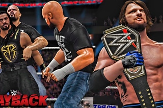 WWE 2K16 Payback 2016 - Luke Gallows & Karl Anderson Attack Roman Reigns & AJ Styles Wins WWE Title!