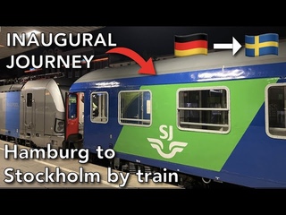 Hamburg to Stockholm by night train - NEW Euronight service