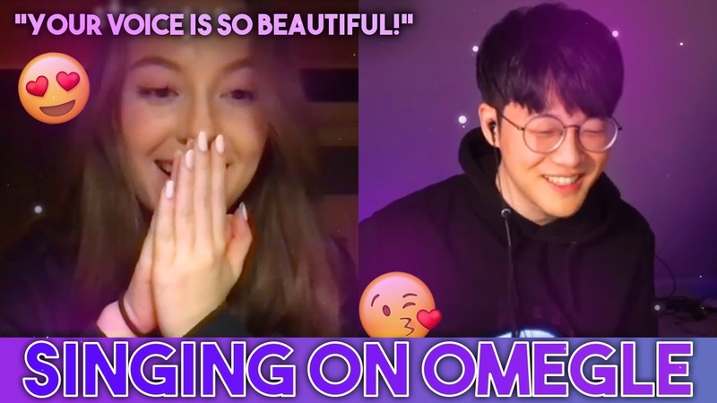 FAKING A KOREAN ACCENT and then singing to girls IN PERFECT ENGLISH on OMEGLE part