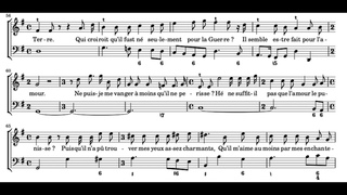 Enfin, il est en ma puissance (Armine - J-B. Lully) Score Animation