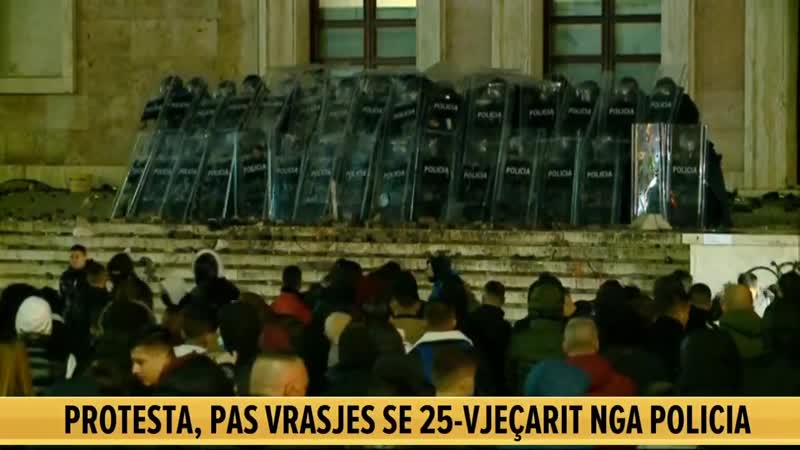 Протесты в Албании из за беспредела