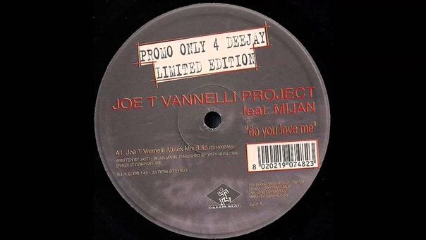 Joe T. Vannelli Project Feat. Mijan Do You Love Me ( Joe T. Vannelli Attack Mix)
