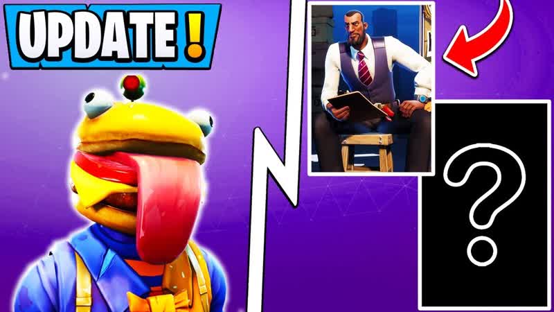 NEW Fortnite Update , Todays Changes, 2 Secret Skins, Durr Burger