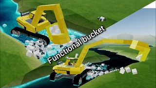 Excavator in Evertech Sandbox