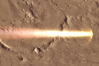 Schiaparellis descent to Mars in real time