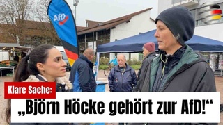 Klare Sache: „Björn Höcke gehört zur AfD!“