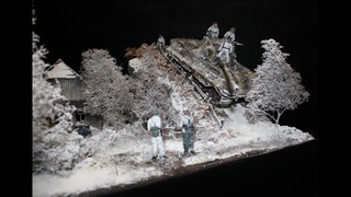 Das Werk - Tiger 2 - Winter Diorama