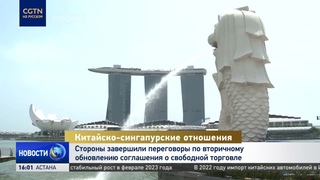 Китай и Сингапур завершили переговоры по вторичному обновлению соглашения о свободной торговле