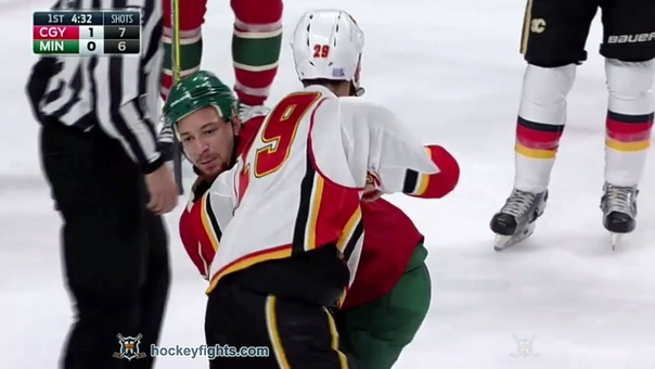 Deryk Engelland vs Chris Stewart Nov 15,