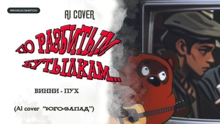 ВИННИ-ПУХ - “По Разбитым Бутылкам...“ (“ЮГО-ЗАПАД“) AI Cover.🎙🍾