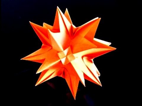 How to quickly make an Origami Kusudama or