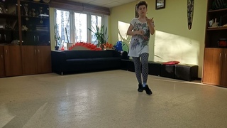 ЛокСтепы Вперед и Назад и поворот. Line dance.