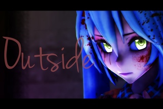 ~MMD~Outside~Miku Doll~60 FPS~
