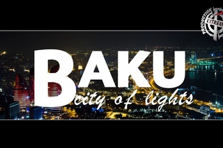 Baku city of lights (hyperlapse & timelapse)