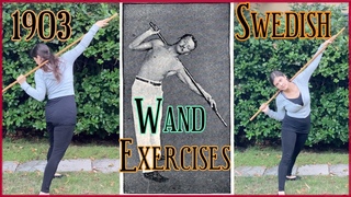 Swedish American Staff (Wand) Exercises for Trunk Strength & Flexibility - Getting Back in Shape E15