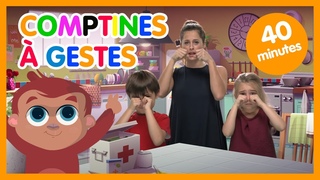 Alouette - 40 min de Comptines  gestes - Les Amis de Boubi