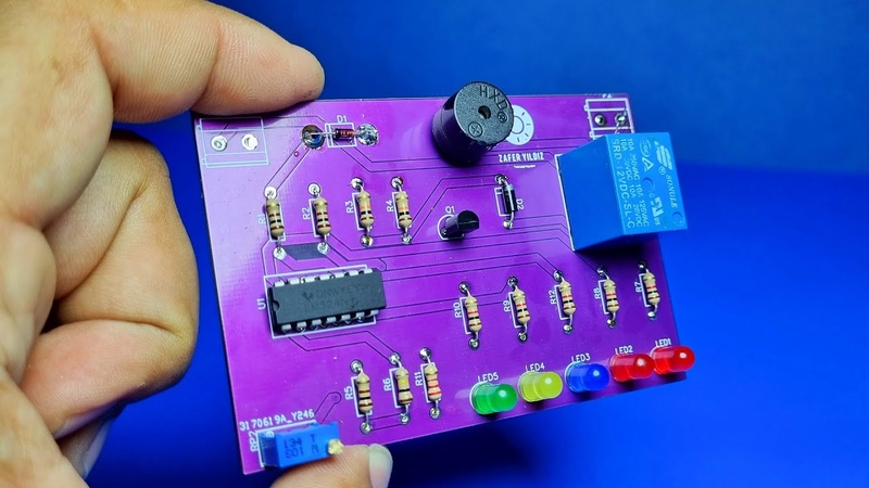 NEW Auto Cut OFF 12 volt Battery Charger Circuit