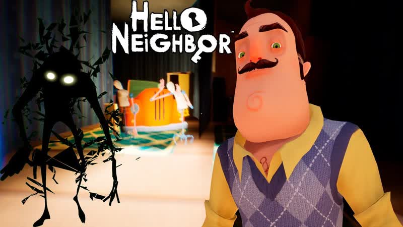ШОУ ПРИВЕТ СОСЕД ТЕНЬ В ПОДВАЛЕ СОСЕДА ИГРА HELLO NEIGHBOR MOD KIT